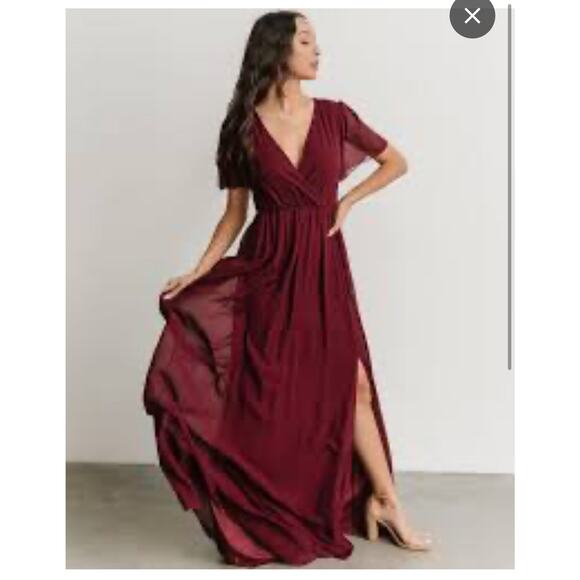 Baltic Born Dresses & Skirts - BALTIC BORN VAUGHNIE MAXI DRESS NEW WITH TAGS MISSING A BELT WOMEN SZE L